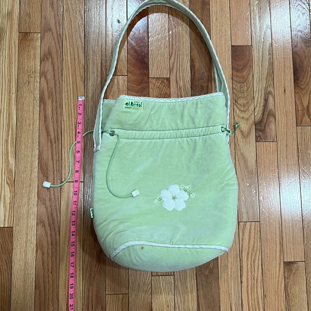 Velvet baby bag(used)☺️